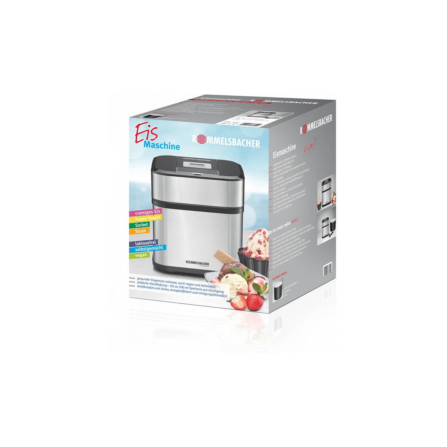 ROMMELSBACHER Eismaschine Kurt IM 12 — Buy in Cyprus with Fast Delivery