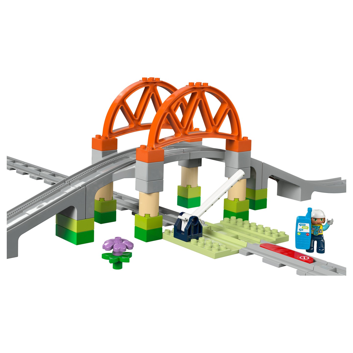 LEGO 10426 DUPLO Town Eisenbahnbrcke und Schienen - Erweiterungsset — Buy in Cyprus with Fast Delivery