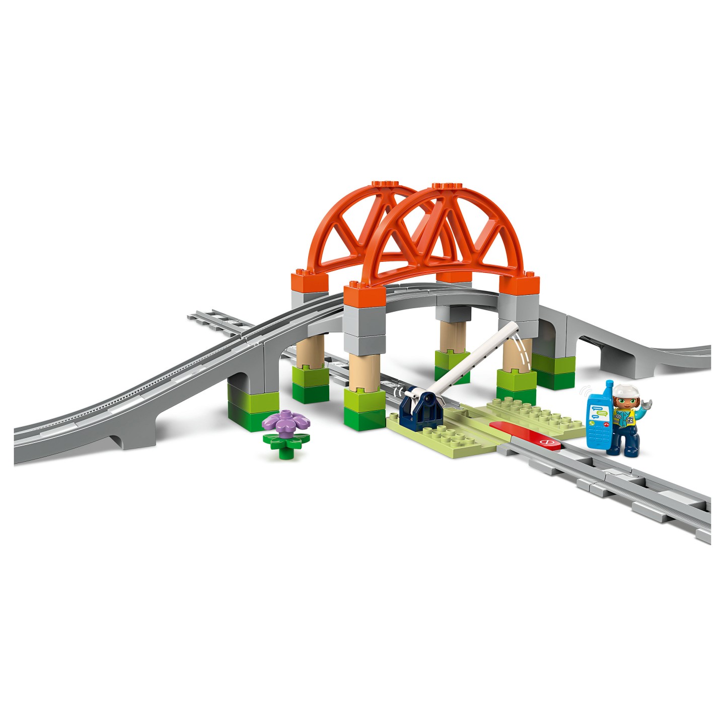 LEGO 10426 DUPLO Town Eisenbahnbrcke und Schienen - Erweiterungsset — Buy in Cyprus with Fast Delivery