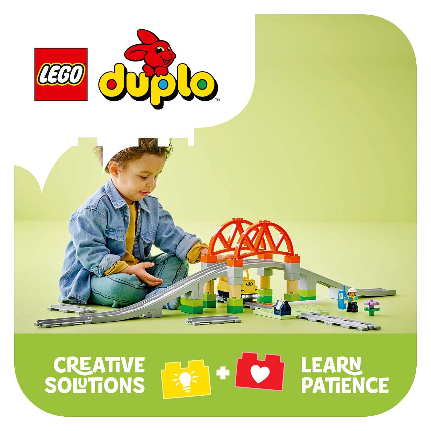 LEGO 10426 DUPLO Town Eisenbahnbrcke und Schienen - Erweiterungsset — Buy in Cyprus with Fast Delivery