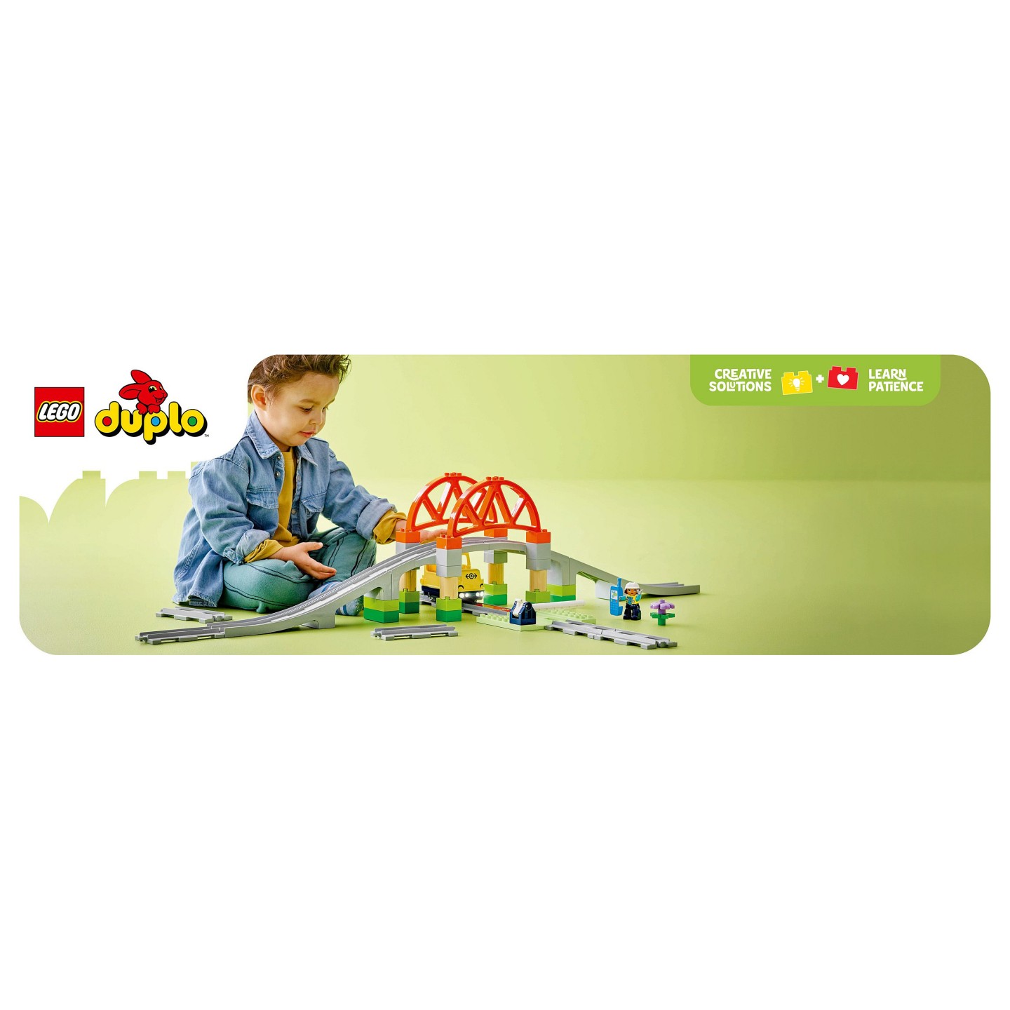 LEGO 10426 DUPLO Town Eisenbahnbrcke und Schienen - Erweiterungsset — Buy in Cyprus with Fast Delivery