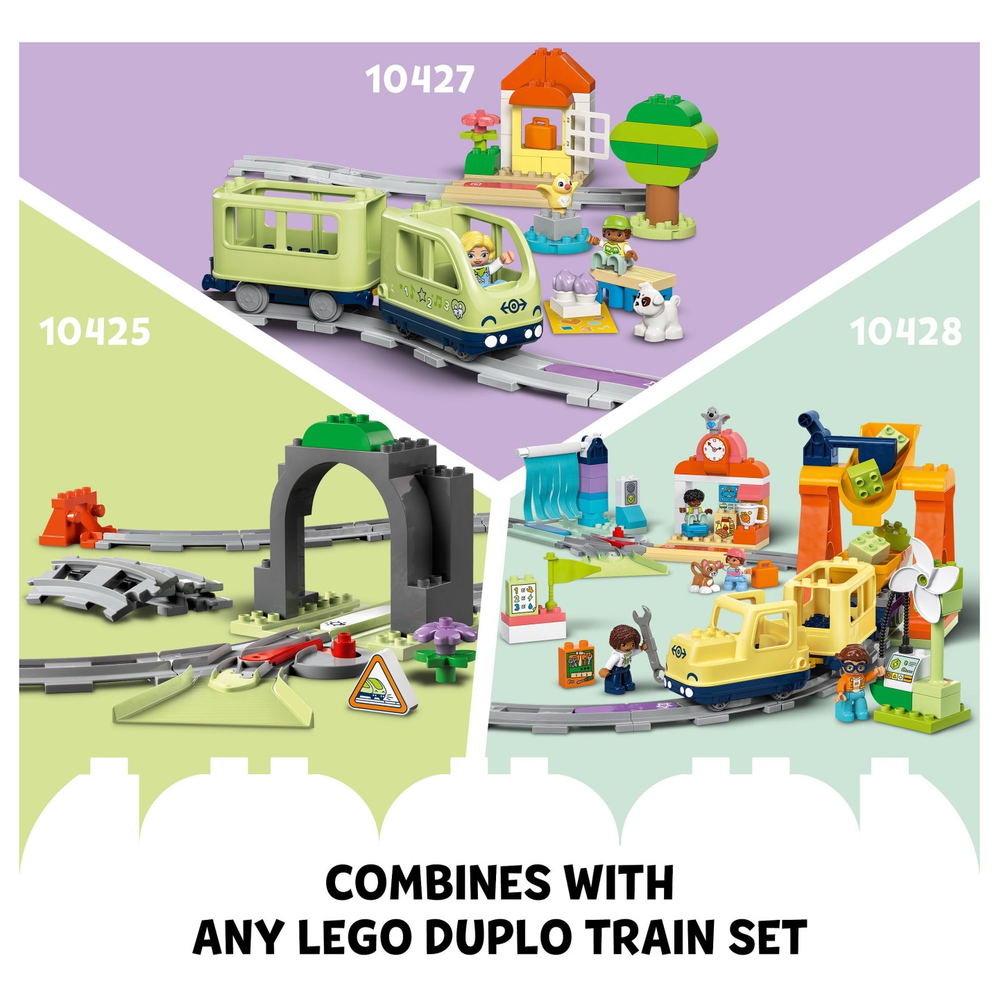 LEGO 10426 DUPLO Town Eisenbahnbrcke und Schienen - Erweiterungsset — Buy in Cyprus with Fast Delivery