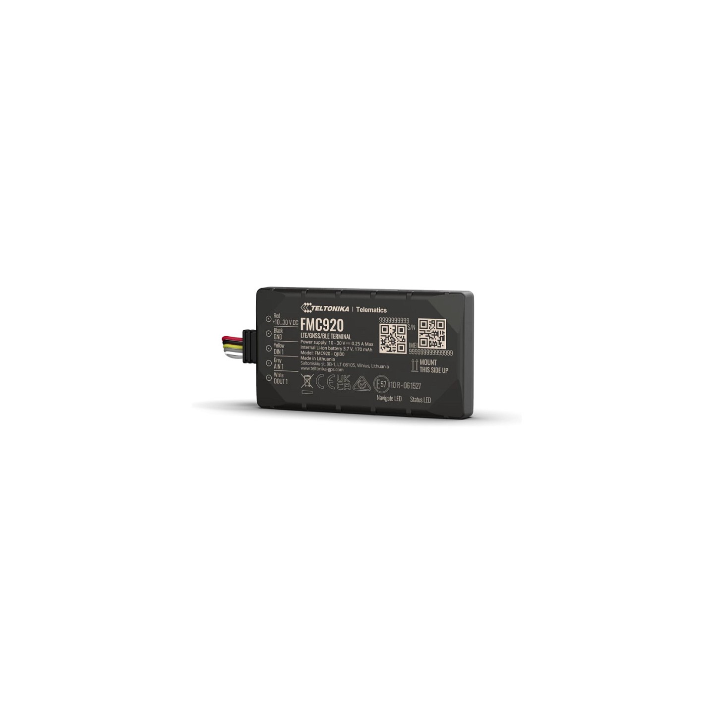 TELTONIKA TELEMATICS FMC920 4G LTE Cat 1 Tracker Quectel EMEA — Buy in Cyprus with Fast Delivery