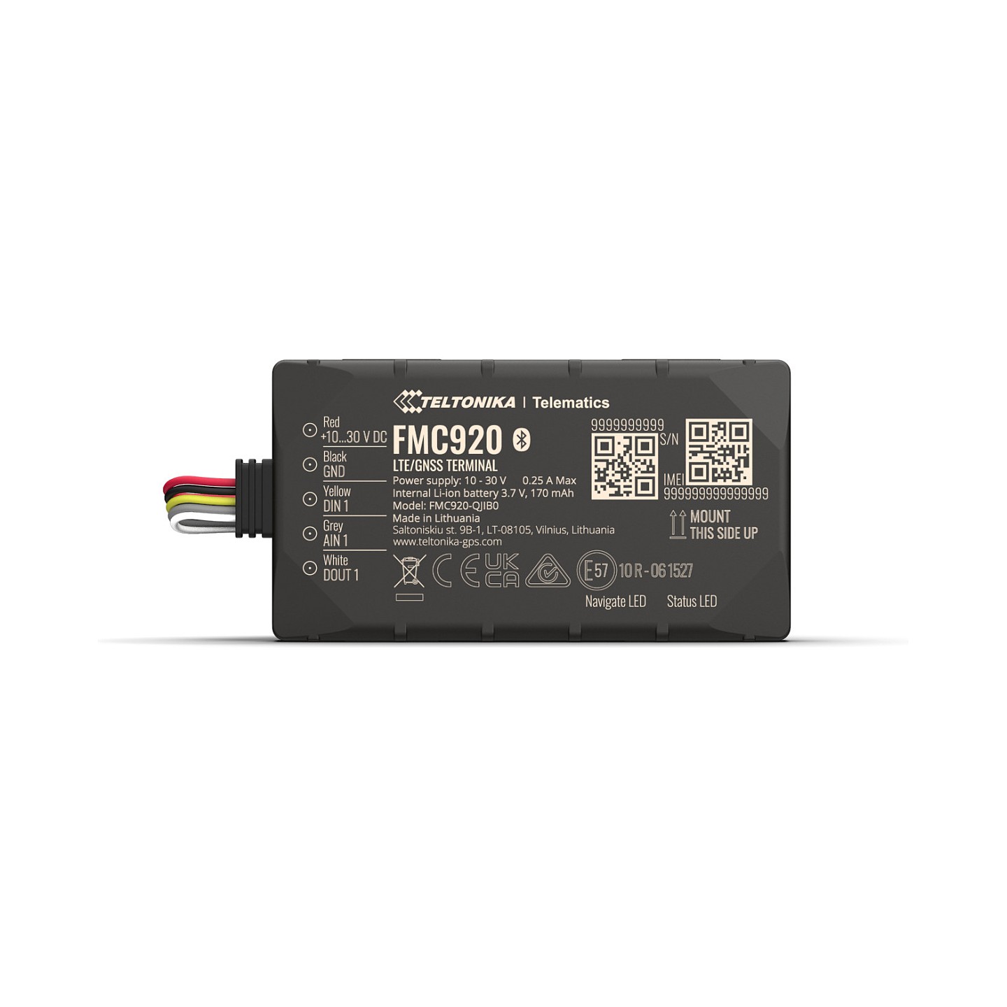TELTONIKA TELEMATICS FMC920 4G LTE Cat 1 Tracker Quectel EMEA — Buy in Cyprus with Fast Delivery