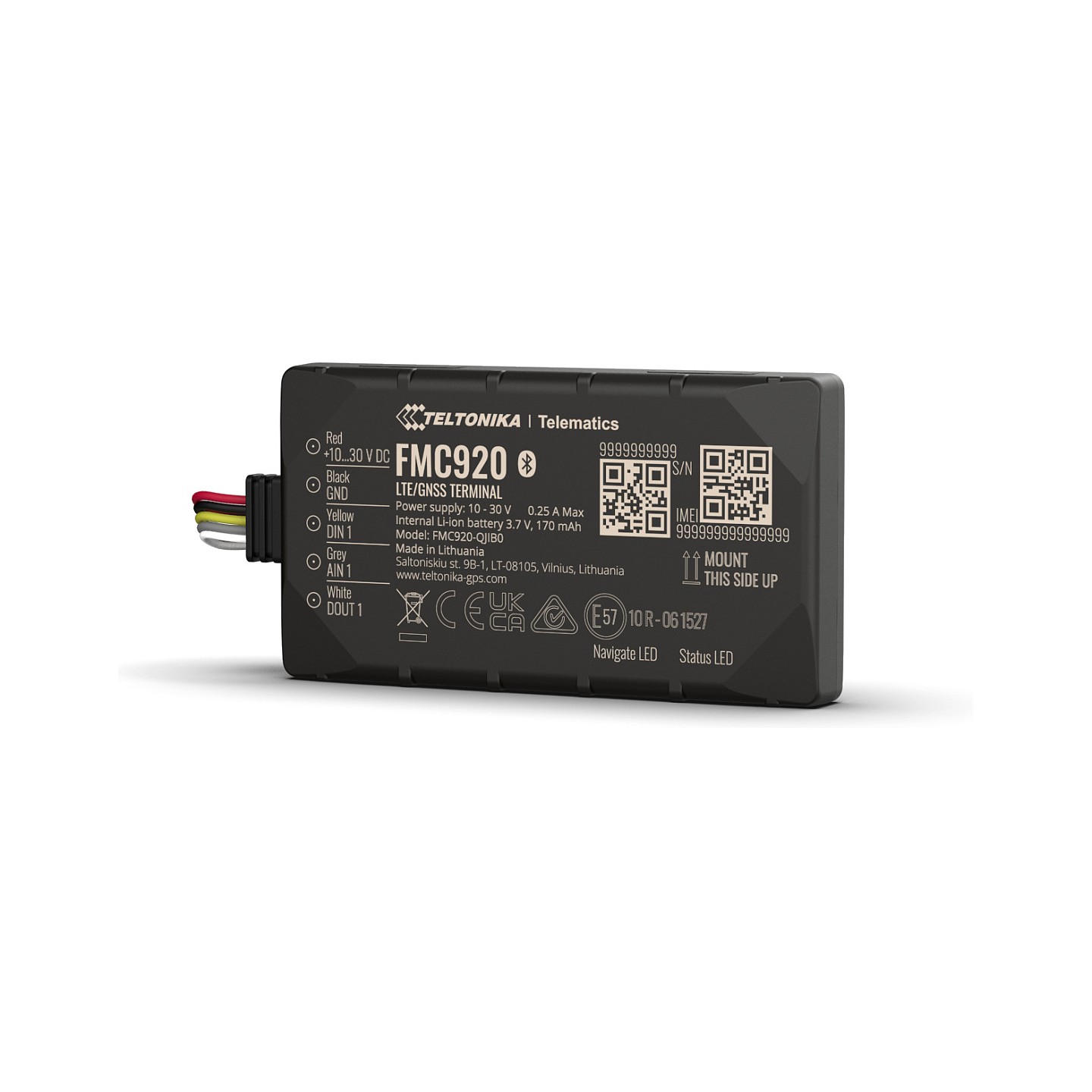 TELTONIKA TELEMATICS FMC920 4G LTE Cat 1 Tracker Quectel EMEA — Buy in Cyprus with Fast Delivery