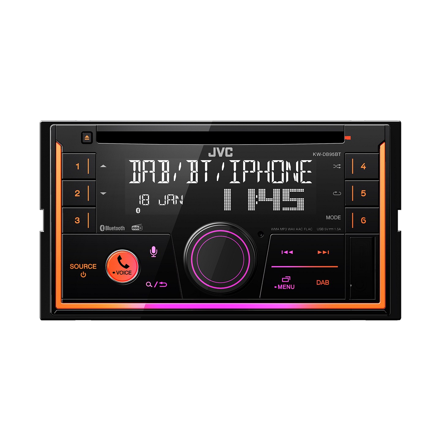 JVC KW-DB95BT — Buy in Cyprus with Fast Delivery