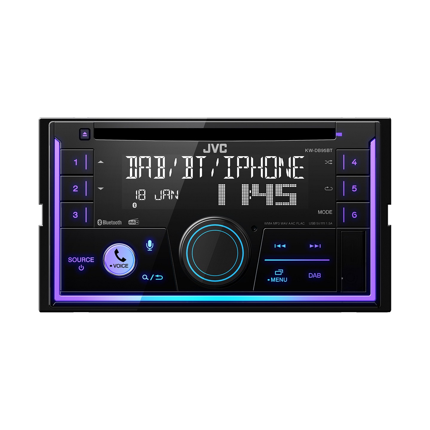 JVC KW-DB95BT — Buy in Cyprus with Fast Delivery