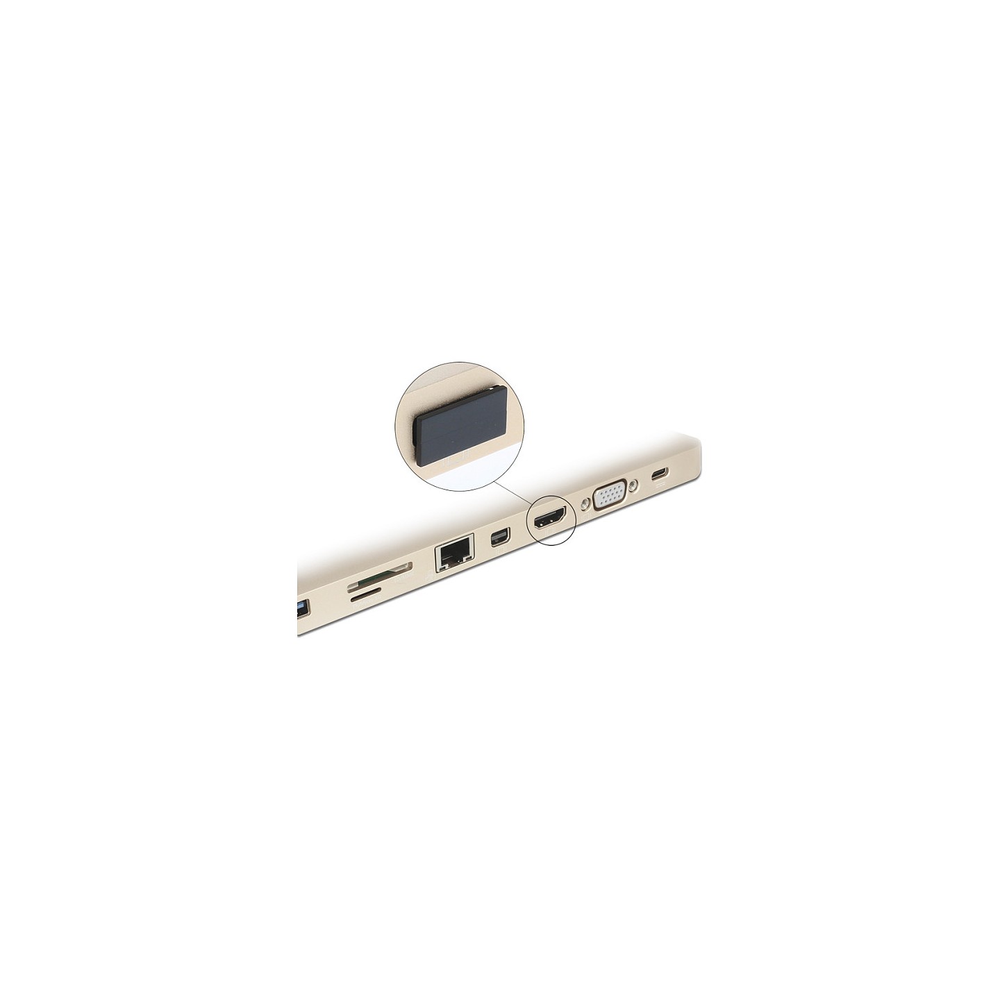 DELOCK Staubschutz fur HDMI A Buchse ohne Griff 10 Stuck schwarz — Buy in Cyprus with Fast Delivery