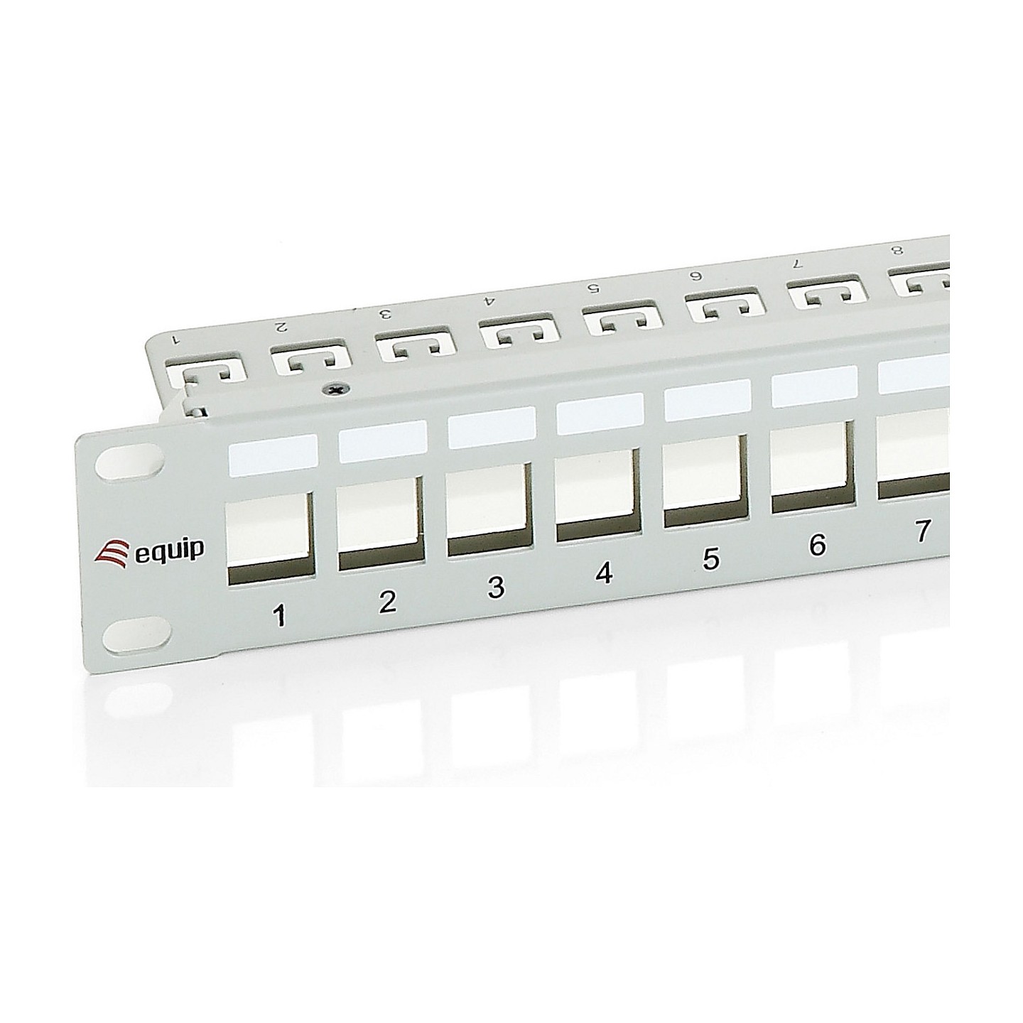 Equip Patchpanel 24x Cat6 19' FTP 1HE Keystone Montage gr — Buy in Cyprus with Fast Delivery