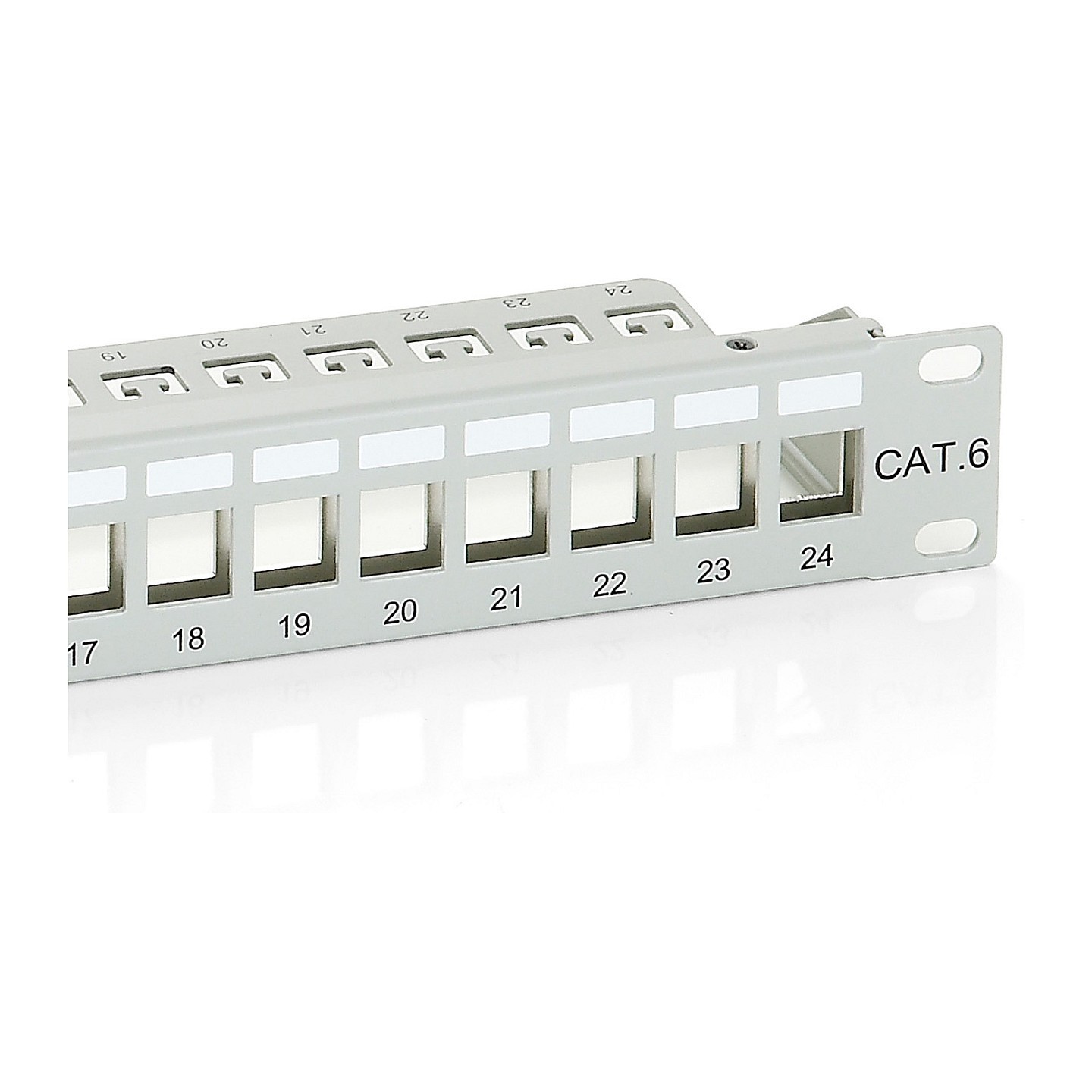 Equip Patchpanel 24x Cat6 19' FTP 1HE Keystone Montage gr — Buy in Cyprus with Fast Delivery