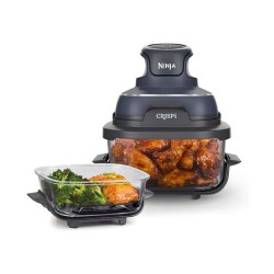 Ninja FN101EUGY CRISPi 4-in-1 Tragbare Glas-Heißluftfritteuse Cyber Space — Buy in Cyprus with Fast Delivery