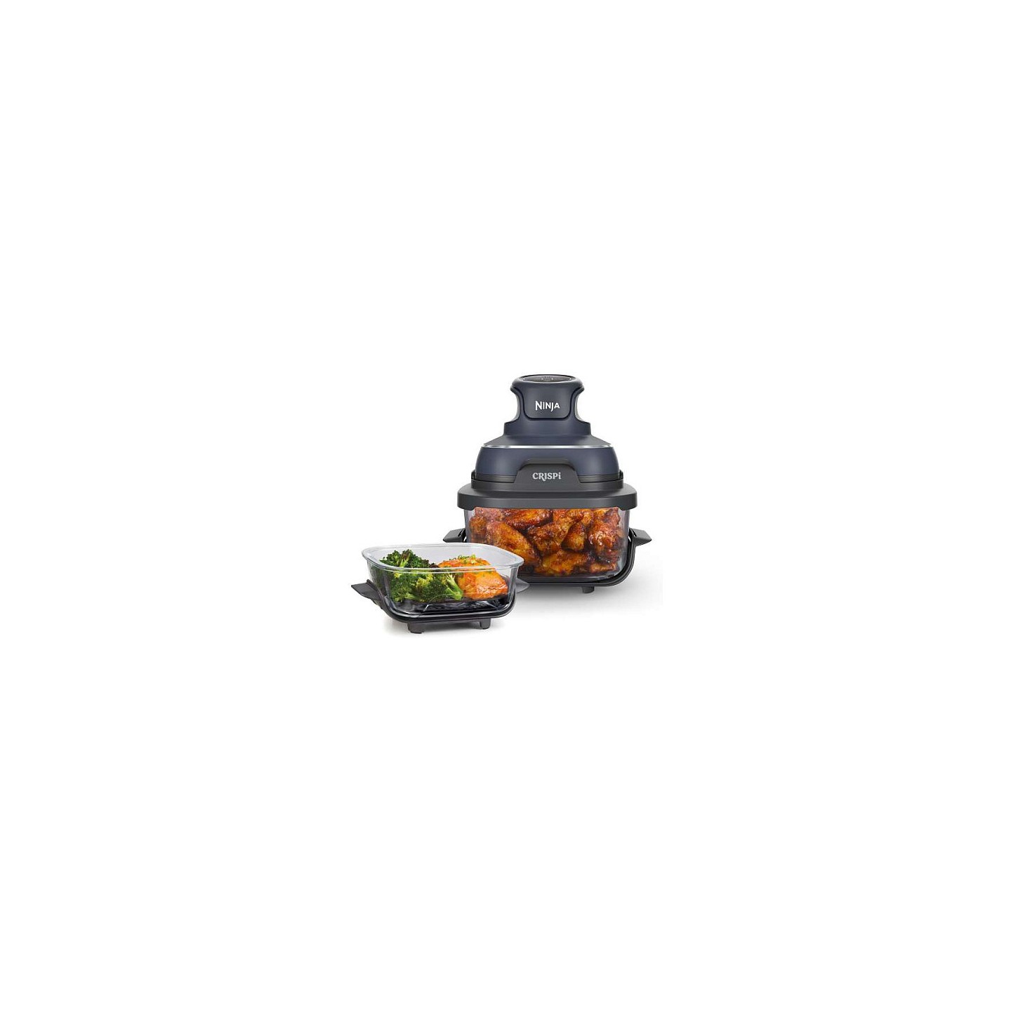 Ninja FN101EUGY CRISPi 4-in-1 Tragbare Glas-Heißluftfritteuse Cyber Space — Buy in Cyprus with Fast Delivery