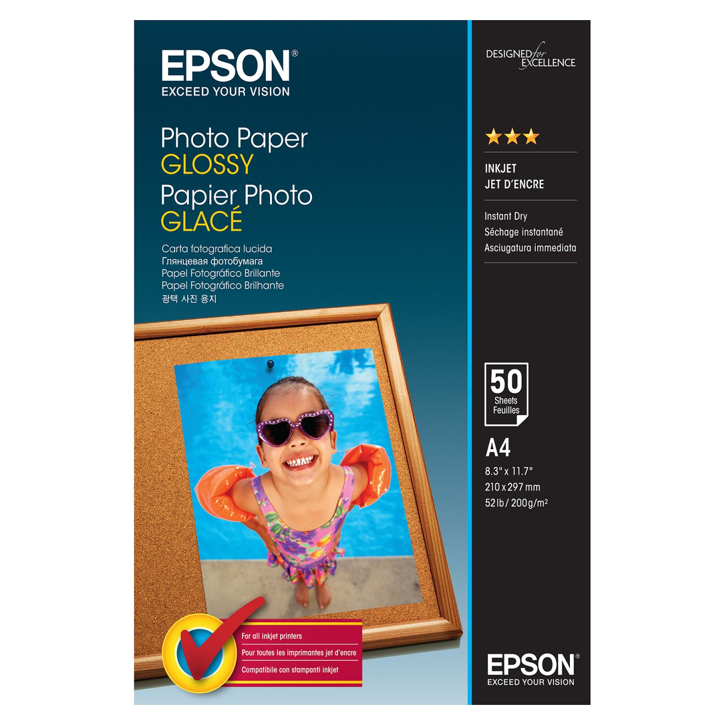 Epson Photo Paper Glossy A 4 50 Blatt 200 g — Buy in Cyprus with Fast Delivery