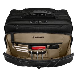WENGER Legacy Black Series 39.62cm 15.6Zoll Wheeled Laptop Case w Tablet Pocket Black — Buy in Cyprus with Fast Delivery