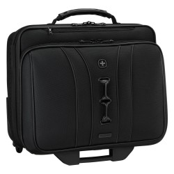 WENGER Legacy Black Series 39.62cm 15.6Zoll Wheeled Laptop Case w Tablet Pocket Black — Buy in Cyprus with Fast Delivery