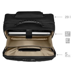 WENGER Legacy Black Series 39.62cm 15.6Zoll Wheeled Laptop Case w Tablet Pocket Black — Buy in Cyprus with Fast Delivery