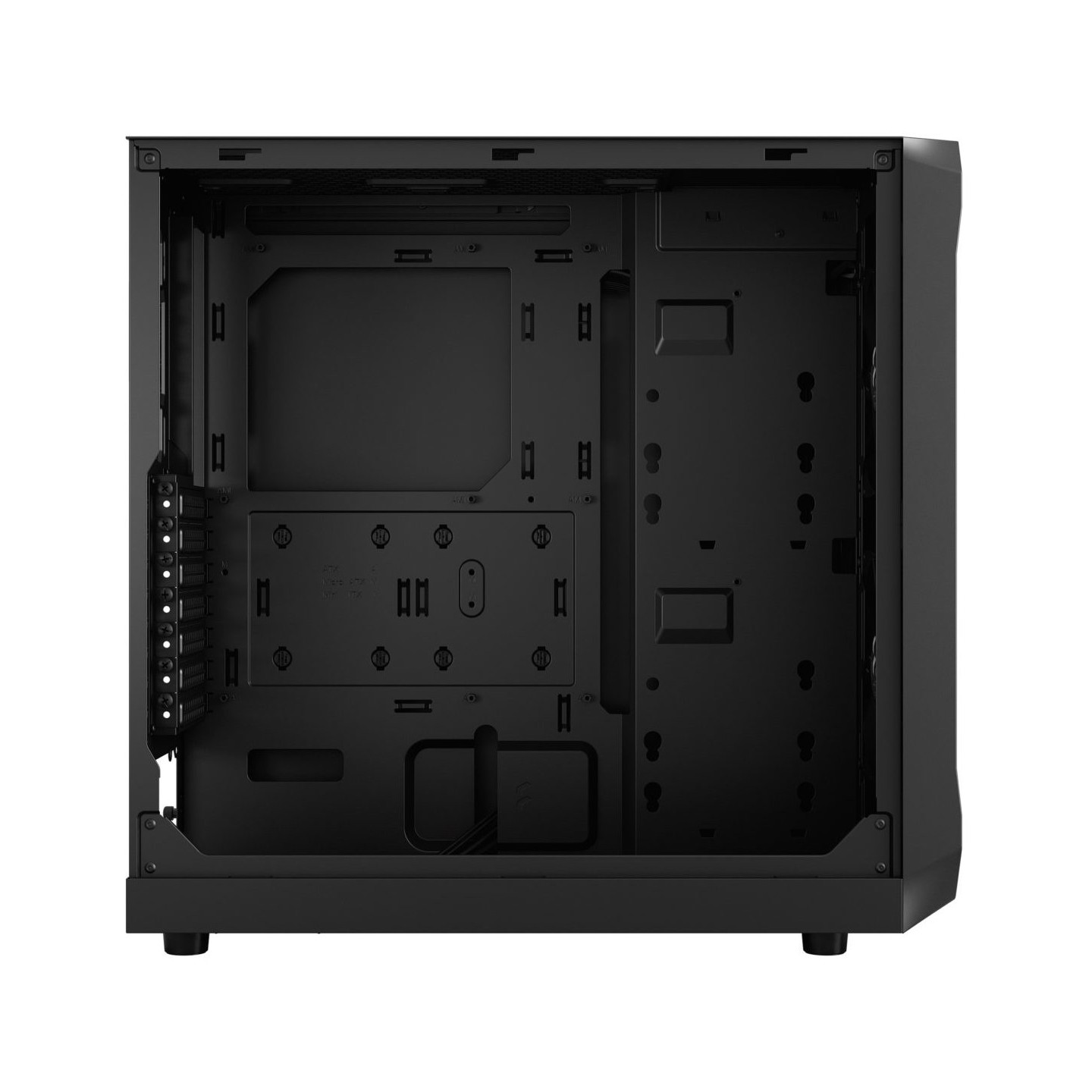 Fractal Design Focus 2 Black Mid Tower (ATX/mATX/Mini-ITX) 2x140mm Fans (Boxed) — Buy in Cyprus with Fast Delivery