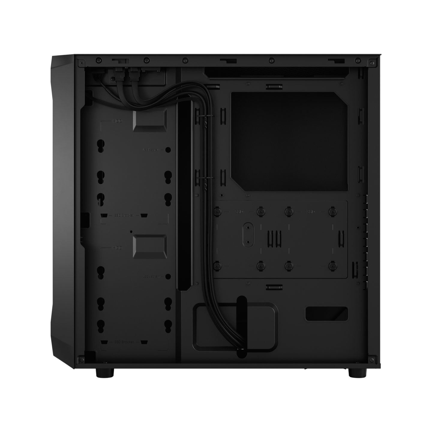 Fractal Design Focus 2 Black Mid Tower (ATX/mATX/Mini-ITX) 2x140mm Fans (Boxed) — Buy in Cyprus with Fast Delivery