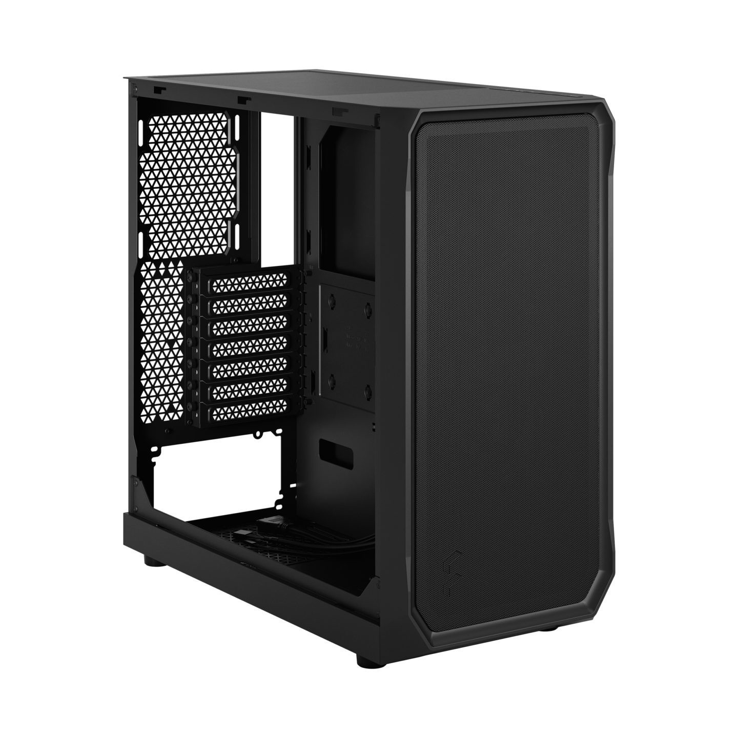 Fractal Design Focus 2 Black Mid Tower (ATX/mATX/Mini-ITX) 2x140mm Fans (Boxed) — Buy in Cyprus with Fast Delivery