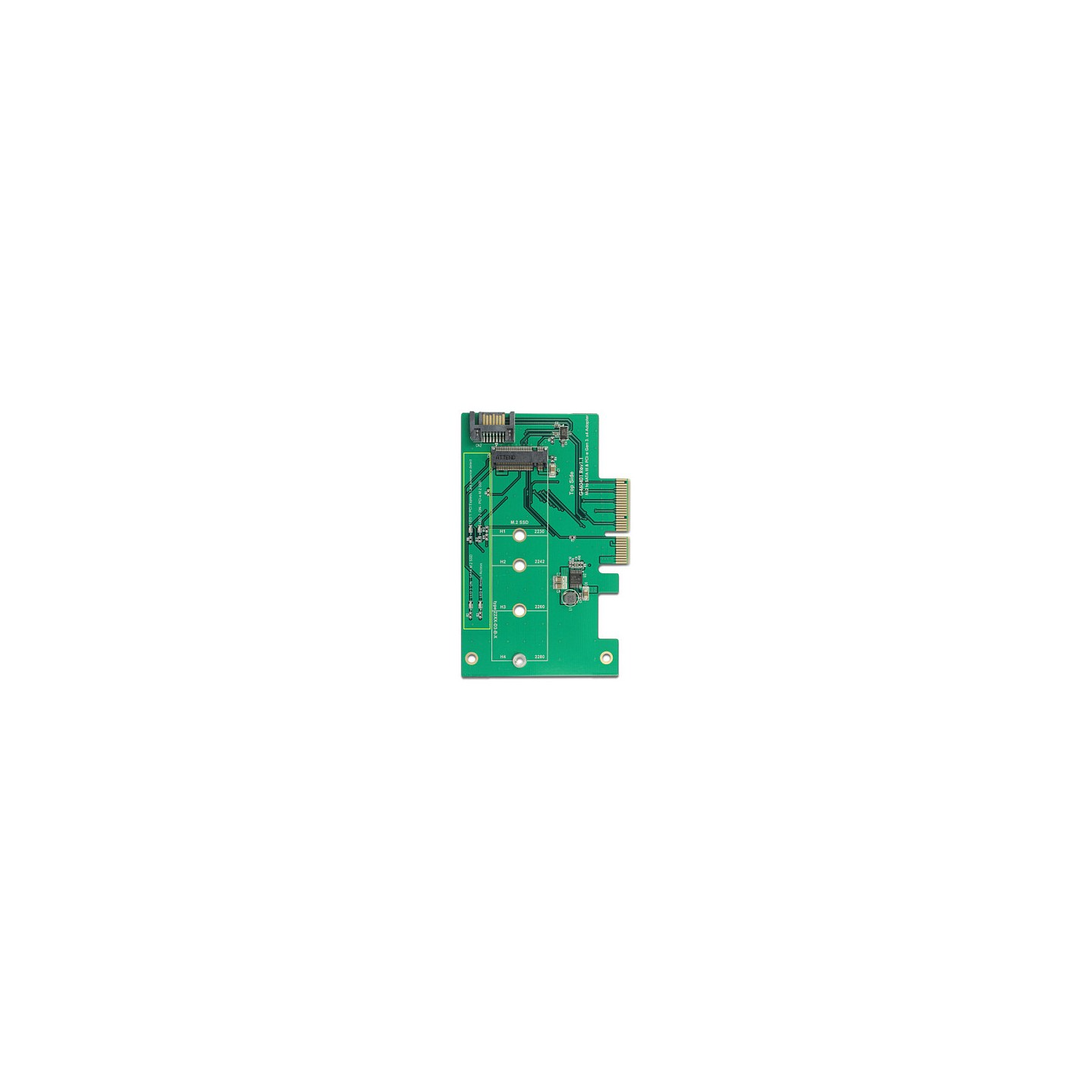DeLOCK M.2 SATA auf PCIe 3.0 x4 - Schni — Buy in Cyprus with Fast Delivery