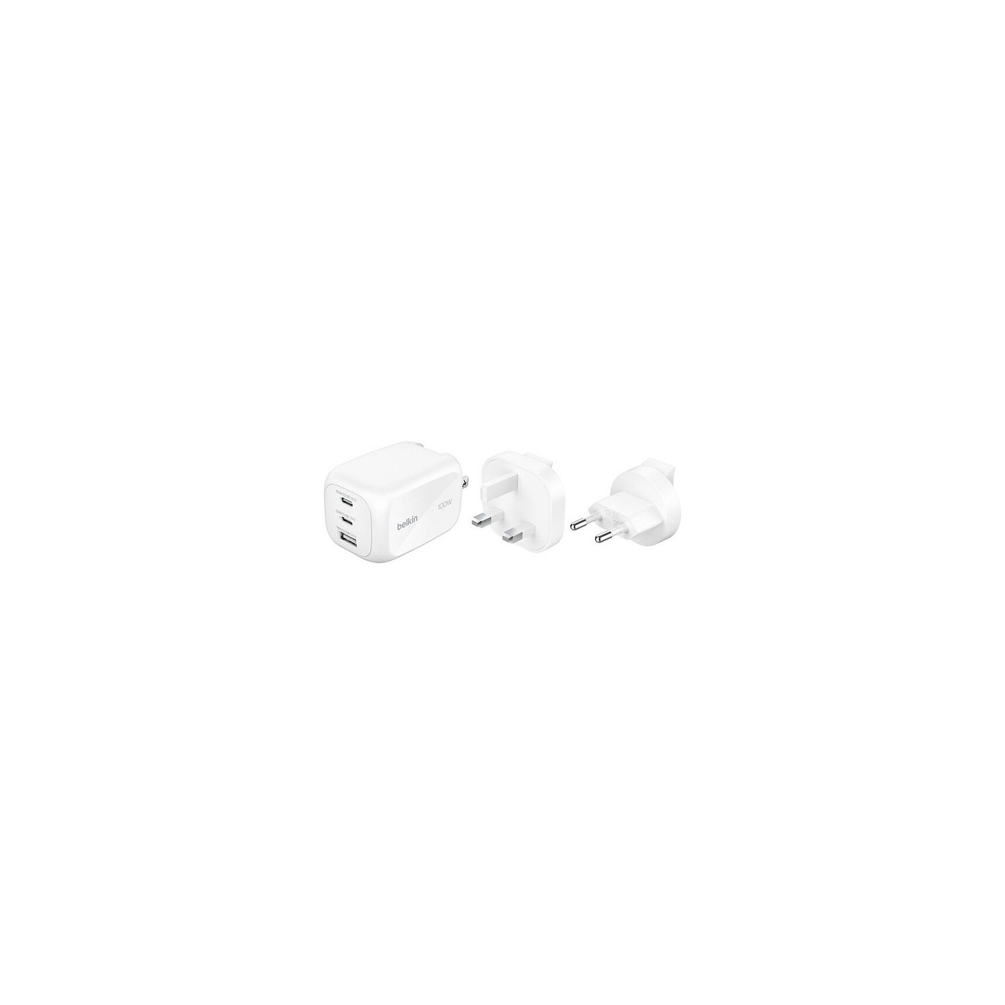 Belkin BOOST Charge 100W USB-C Ladegert 2xUSB-C 1xA WCH016hqWH — Buy in Cyprus with Fast Delivery