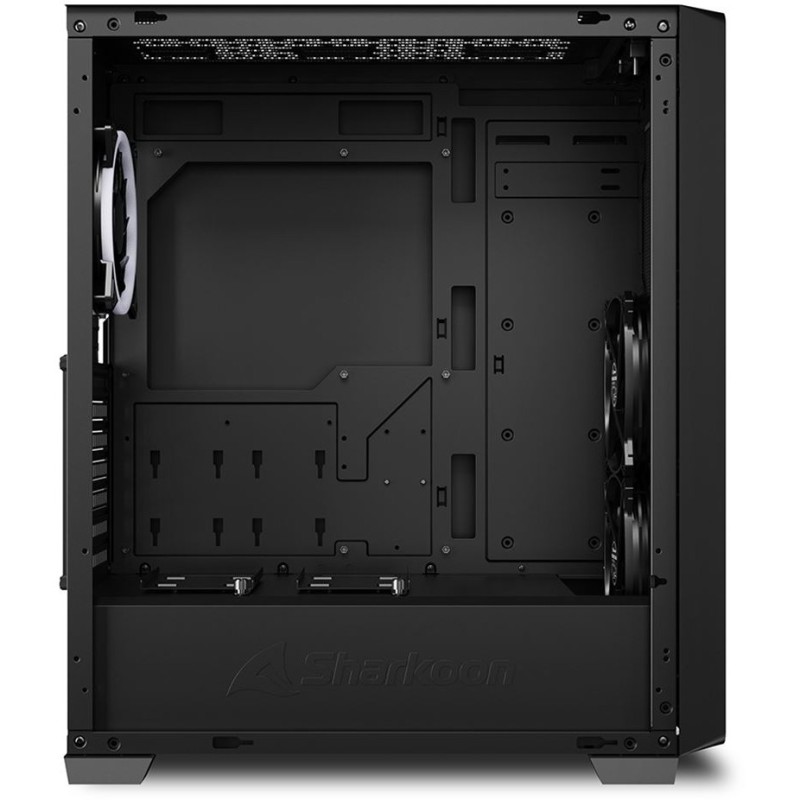 Buy Sharkoon VS8 RGB - Mid Tower PC Case - Black, Tempered Glass Side Panel, ATX... in Cyprus, Nicosia, Limassol, Larnaka, Pafos