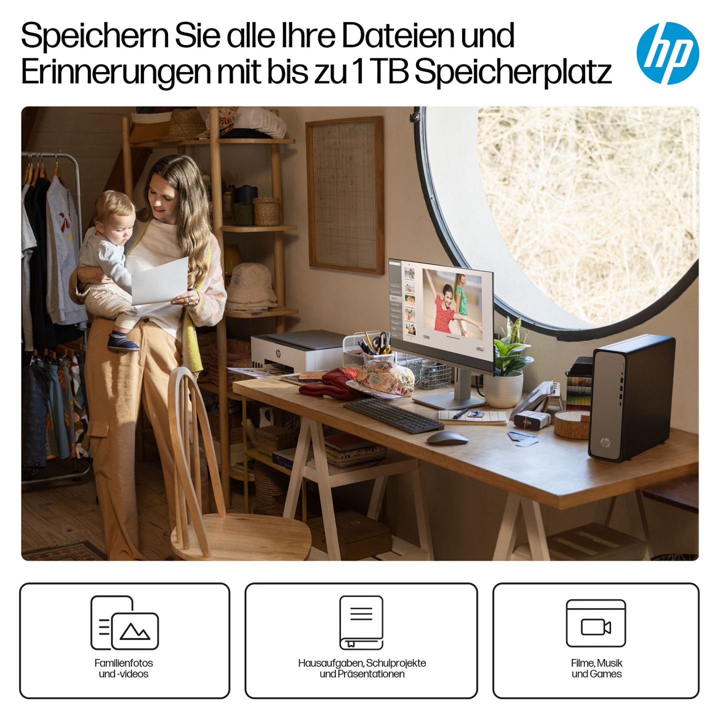 HP OmniDesk Slim Desktop S03-0053ng i5-14400 16GB 512GB SSD Win11 — Buy in Cyprus with Fast Delivery