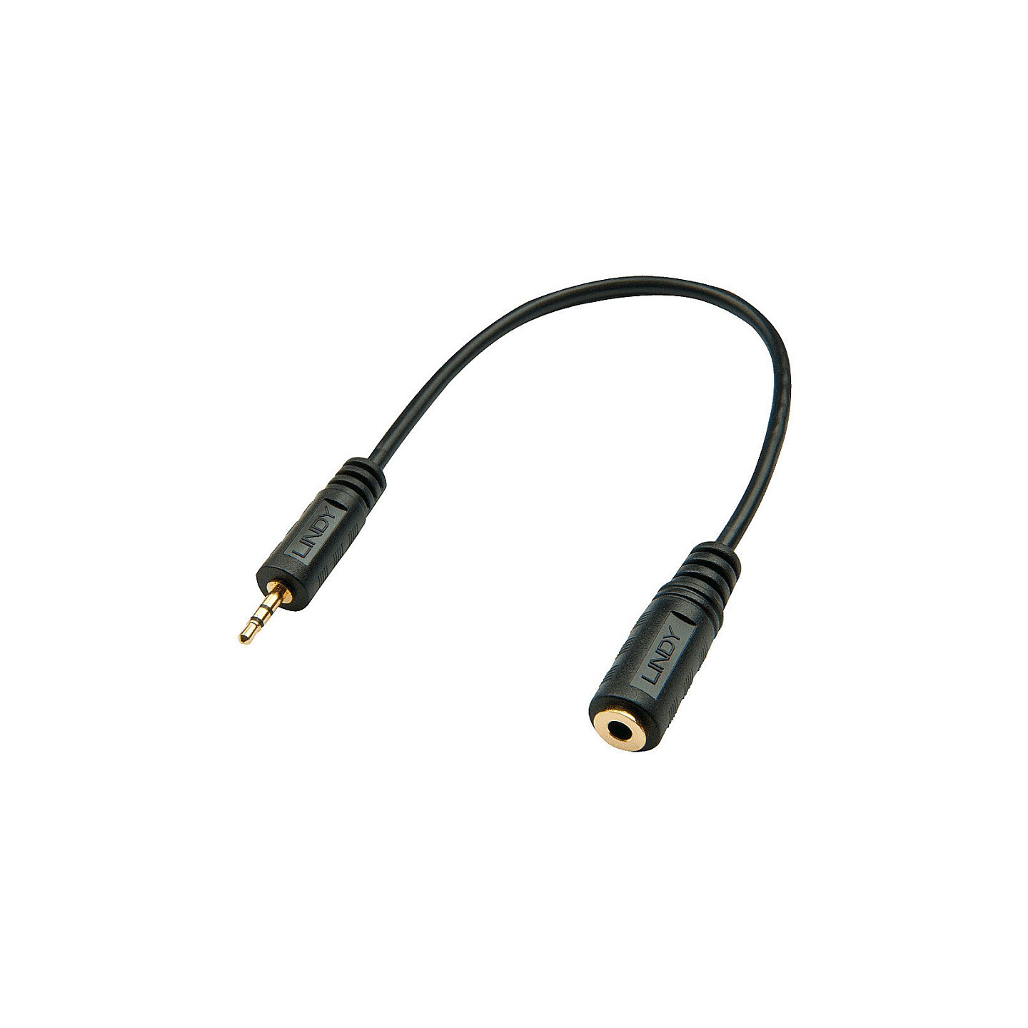 LINDY Audioadapter 2.5mm Stecker an 3.5mm Kupplung 0.2m — Buy in Cyprus with Fast Delivery