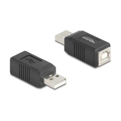 DELOCK Adapter USB 2.0 A Stecker zu B Buchse — Buy in Cyprus with Fast Delivery