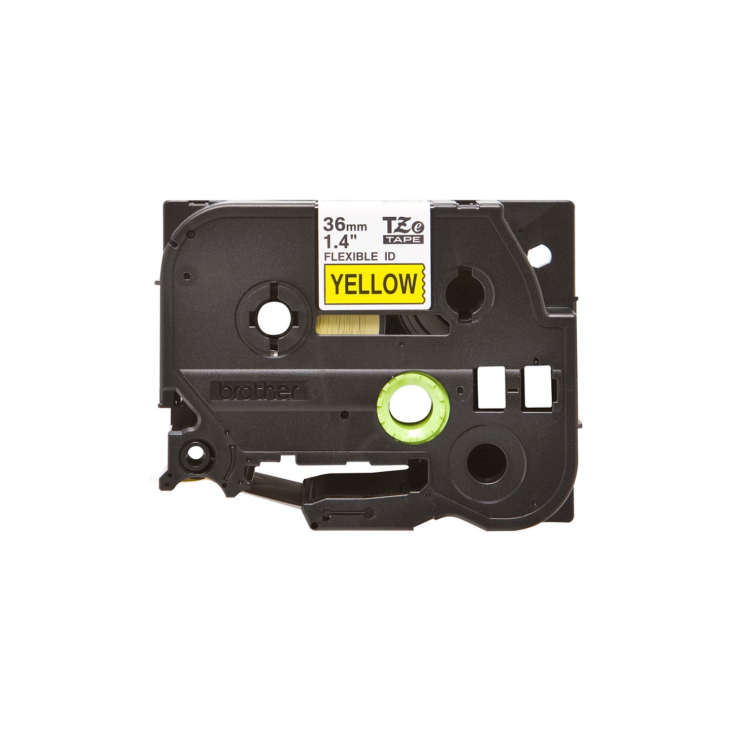 Schriftbandkassette Brother 36mmx8m gelb schwarz TZe-FX661 — Buy in Cyprus with Fast Delivery