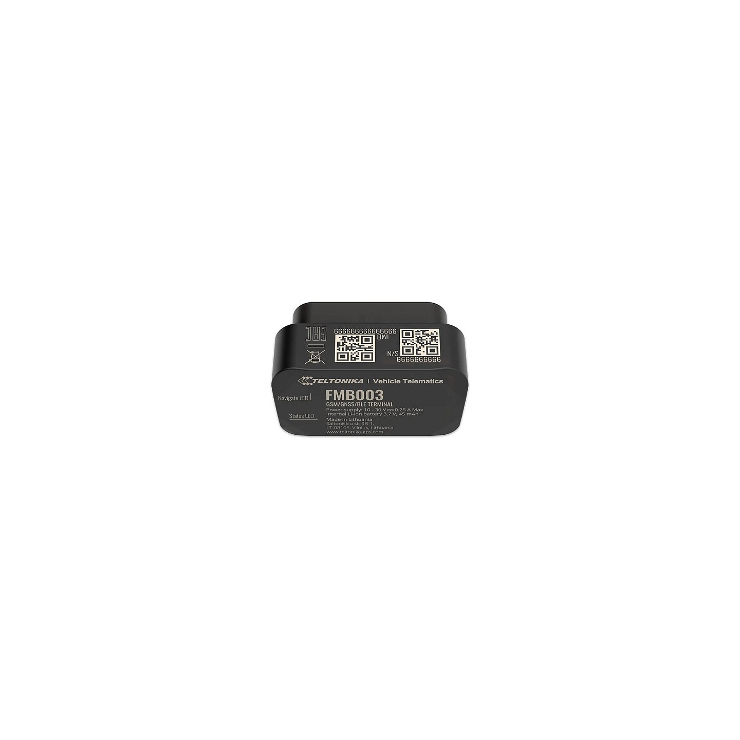 Teltonika · Tracker GPS · FMB003 · Fahrzeug · GNSS GSM BLE 4.0 — Buy in Cyprus with Fast Delivery