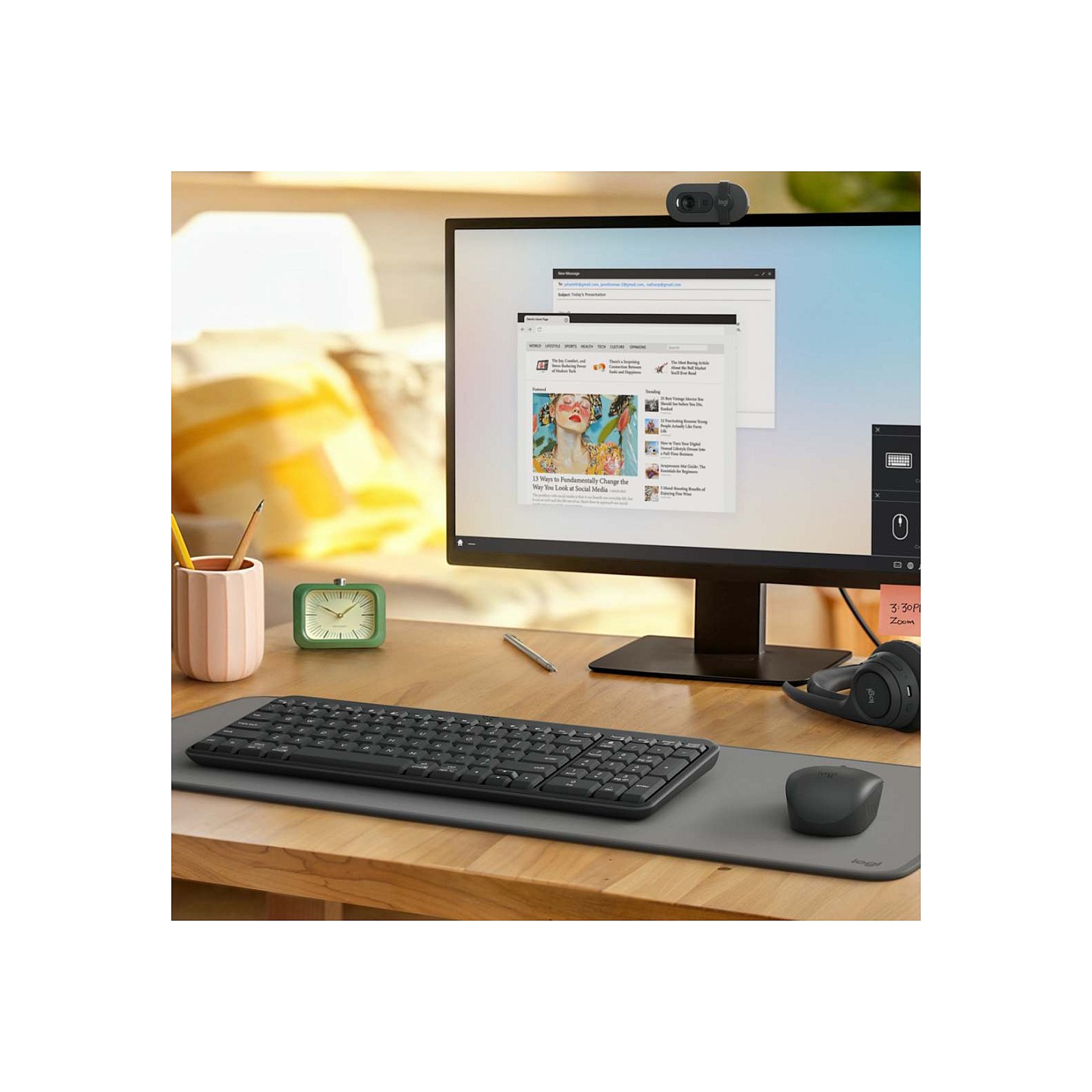 LOGITECH Wireless Keyboard K250 Graphite (DE) — Buy in Cyprus with Fast Delivery
