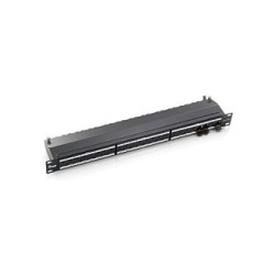 Equip Patchpanel 24x RJ45 Cat6A 19' FTP 1HE Premium hellgrau — Buy in Cyprus with Fast Delivery