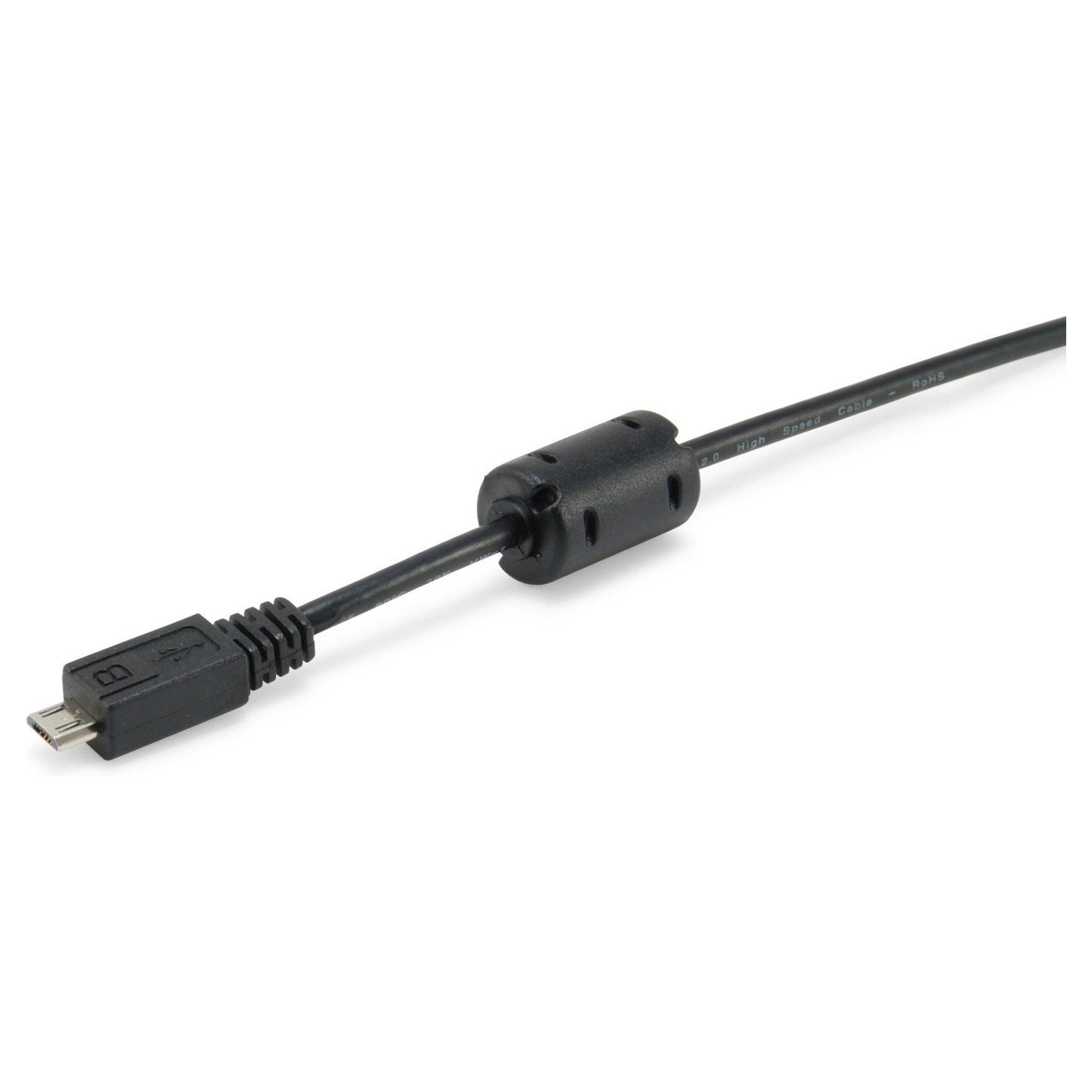 Equip Kabel USB-A 2.0 - to micro B St St 1.00m Ferrit schwarz Polybeutel — Buy in Cyprus with Fast Delivery
