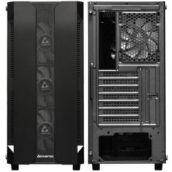 Buy Chieftec Hunter GS-01B-OP - Midi ATX Gaming PC Case - Black, Tempered Glass,... in Cyprus, Nicosia, Limassol, Larnaka, Pafos