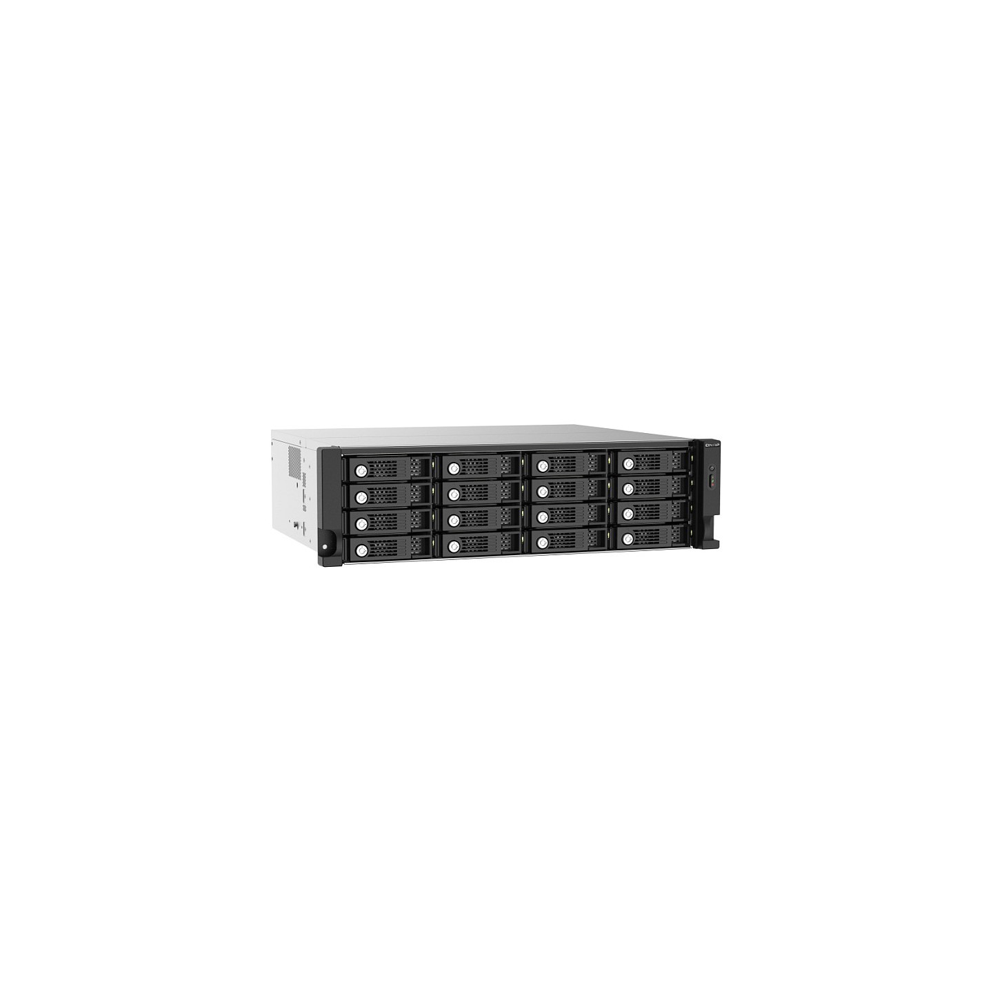 QNAP TL-R1620SEP-RP 16-bay 3U rackmount SAS 12Gbps JBOD expansion enclosure with SAS expander 12Gbps & SAS SATA 6Gbps...