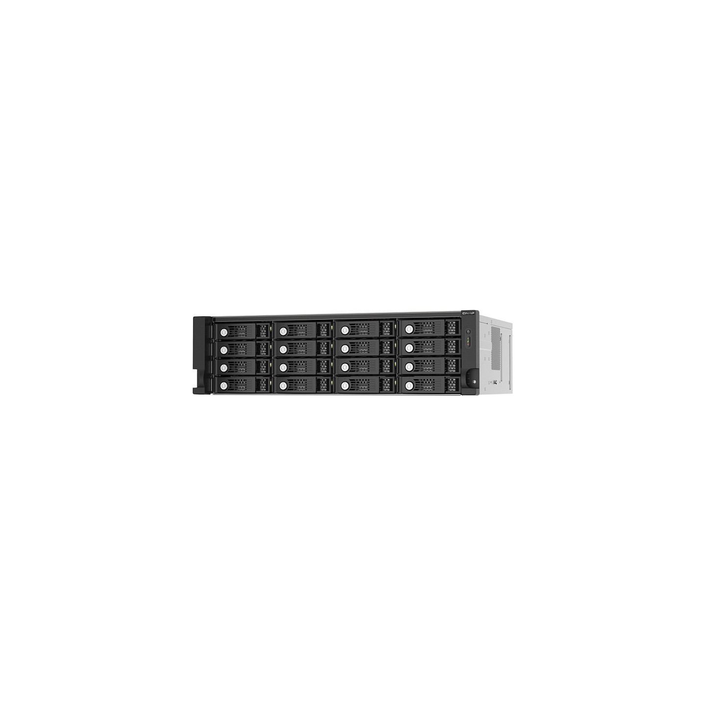QNAP TL-R1620SEP-RP 16-bay 3U rackmount SAS 12Gbps JBOD expansion enclosure with SAS expander 12Gbps & SAS SATA 6Gbps...