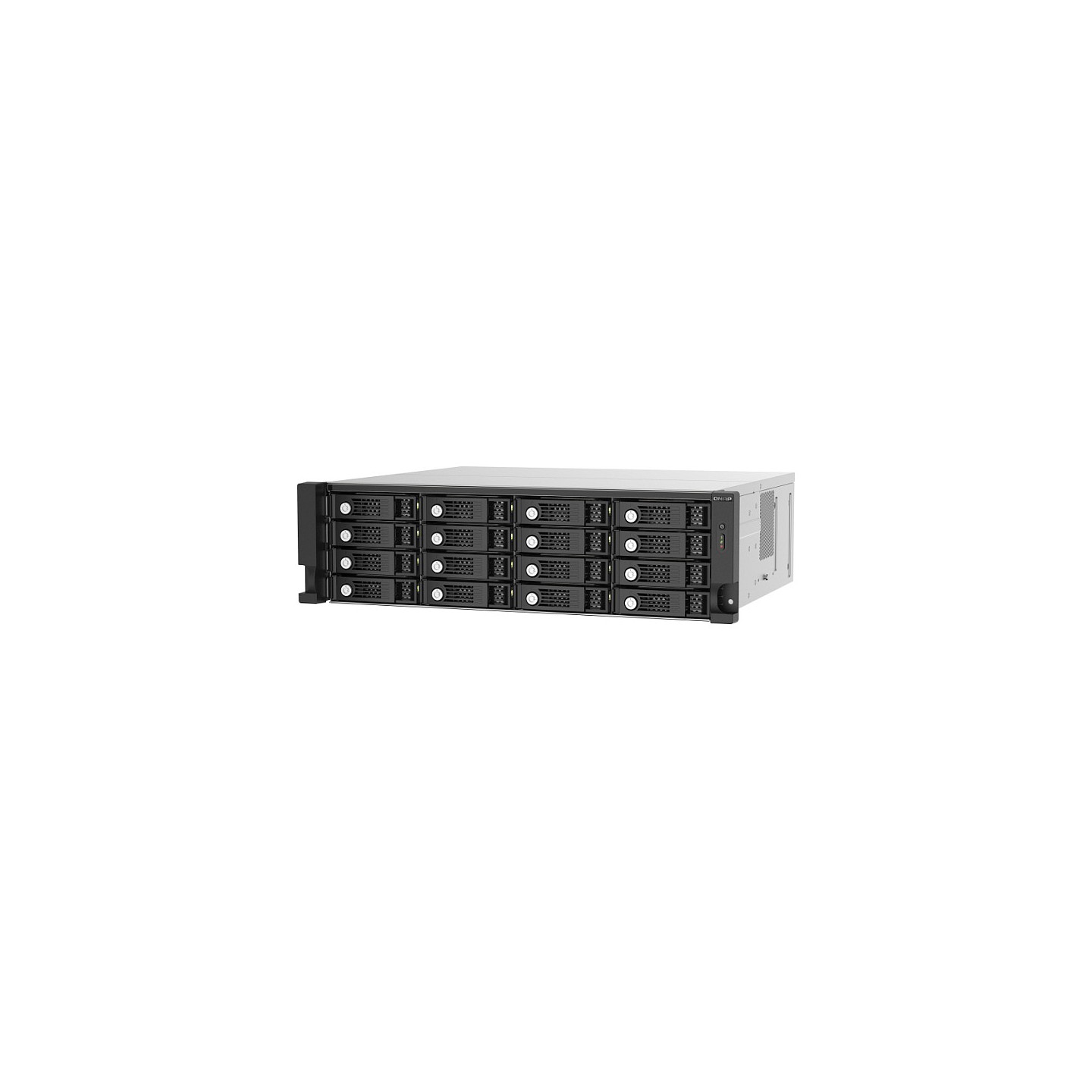 QNAP TL-R1620SEP-RP 16-bay 3U rackmount SAS 12Gbps JBOD expansion enclosure with SAS expander 12Gbps & SAS SATA 6Gbps...