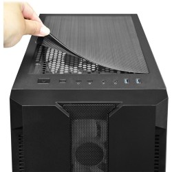 Buy Chieftec Hunter GS-01B-OP - Midi ATX Gaming PC Case - Black, Tempered Glass,... in Cyprus, Nicosia, Limassol, Larnaka, Pafos