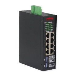 ROLINE Industrial Gigabit Ethernet Switch. 8 Ports. Web Managed — Buy in Cyprus with Fast Delivery