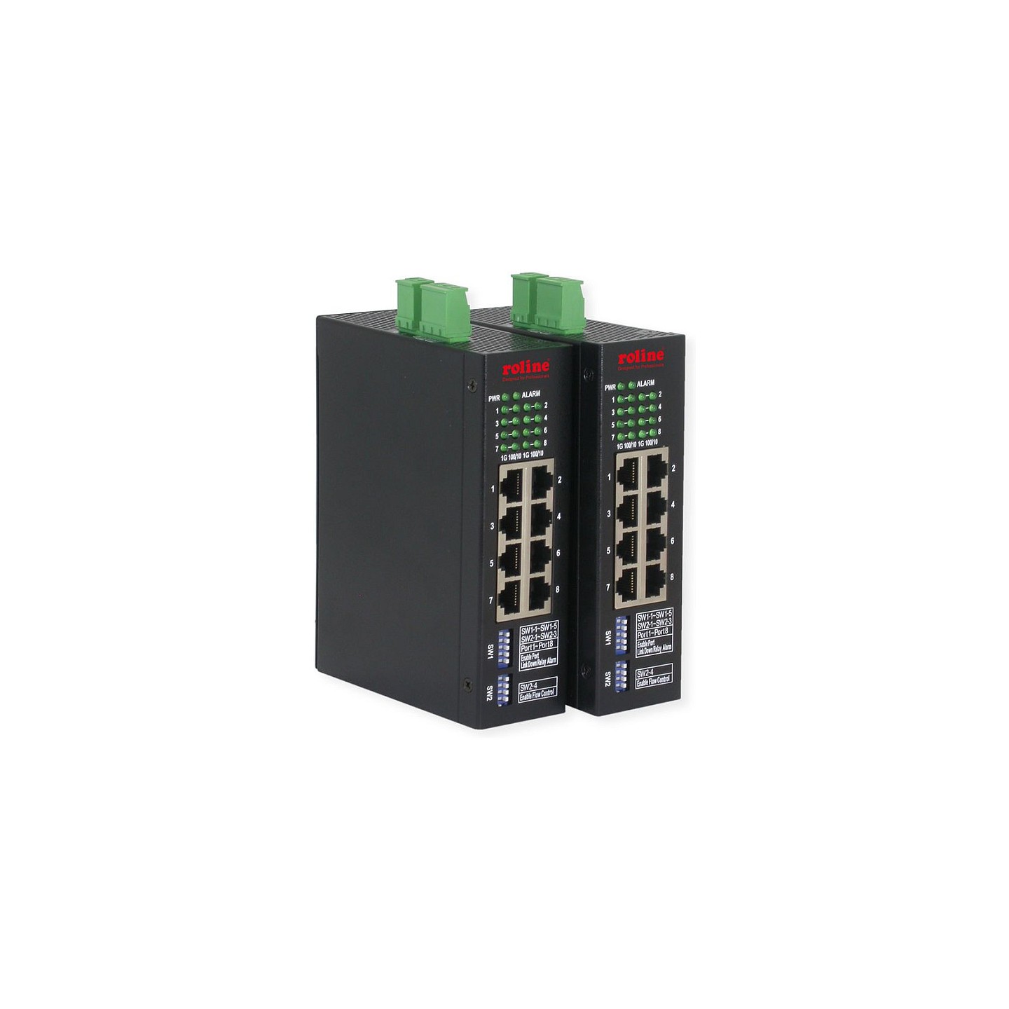 ROLINE Industrial Gigabit Ethernet Switch. 8 Ports. Web Managed — Buy in Cyprus with Fast Delivery