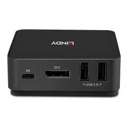 LINDY 2 Port Type C. DisplayPort 1.2 KVM Switch — Buy in Cyprus with Fast Delivery