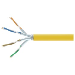 Equip Instal.Kab Cat7A S FTP 1000.00m yellow Sim. LSZH — Buy in Cyprus with Fast Delivery