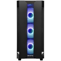 Buy Chieftec Hunter GS-01B-OP - Midi ATX Gaming PC Case - Black, Tempered Glass,... in Cyprus, Nicosia, Limassol, Larnaka, Pafos
