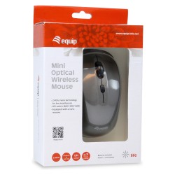 Equip Optische Maus kabellos USB Mini R+L grau — Buy in Cyprus with Fast Delivery