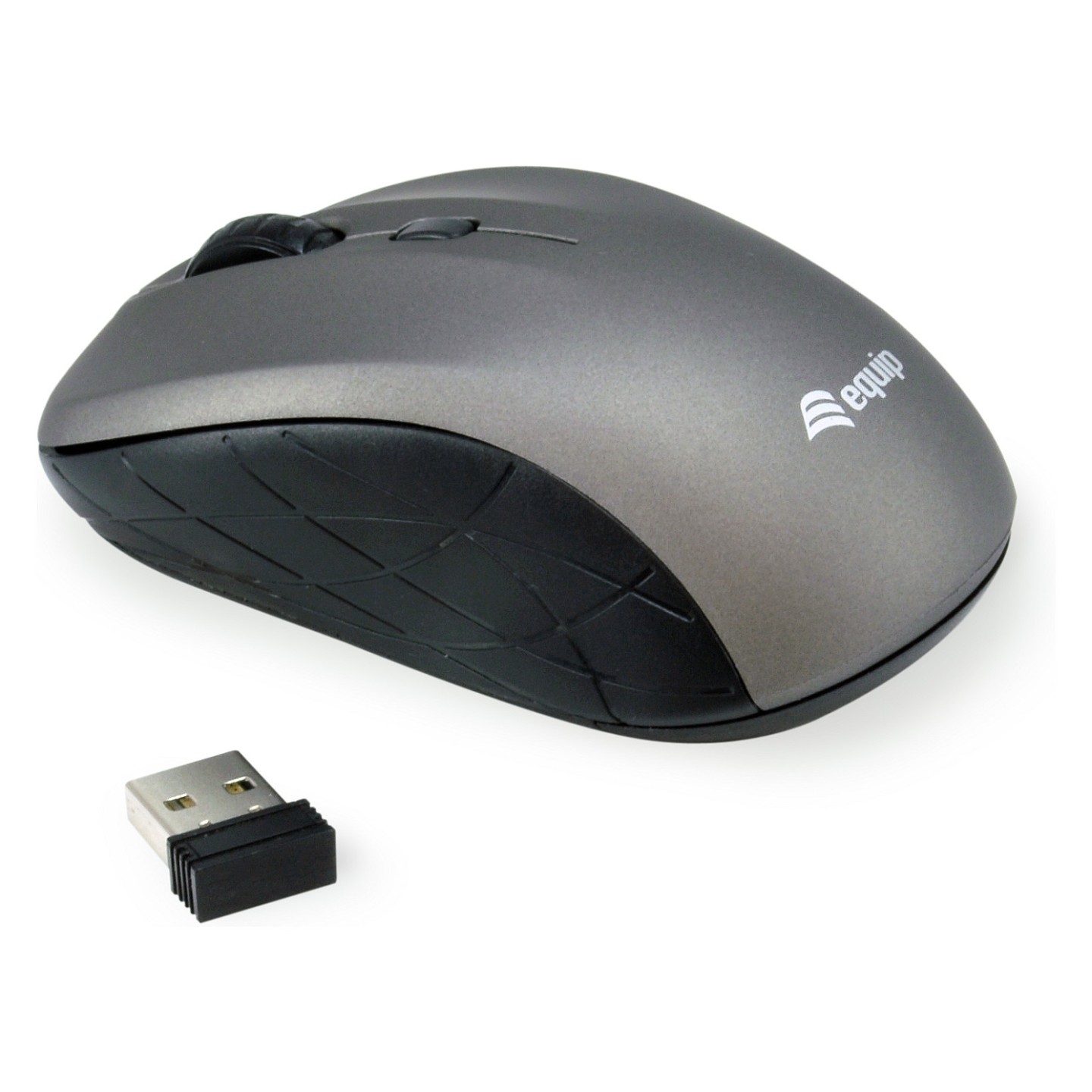 Equip Optische Maus kabellos USB Mini R+L grau — Buy in Cyprus with Fast Delivery