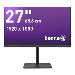 68.6cm 27' (1920x1080) Terra 2727W HA V2 16:9 FHD VA 5ms HDMI DP Black — Buy in Cyprus with Fast Delivery