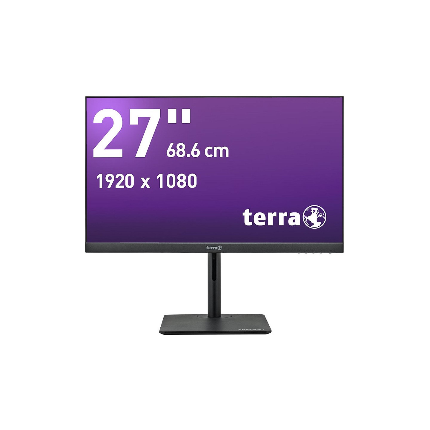 68.6cm 27' (1920x1080) Terra 2727W HA V2 16:9 FHD VA 5ms HDMI DP Black — Buy in Cyprus with Fast Delivery