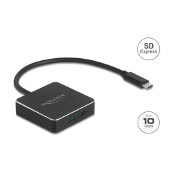 Delock USB Type-CTM Card Reader für SD Express (SD 7.1) Speicherkarten — Buy in Cyprus with Fast Delivery