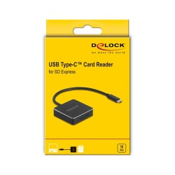 Delock USB Type-CTM Card Reader für SD Express (SD 7.1) Speicherkarten — Buy in Cyprus with Fast Delivery